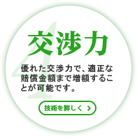 サリュの強み4:交渉力